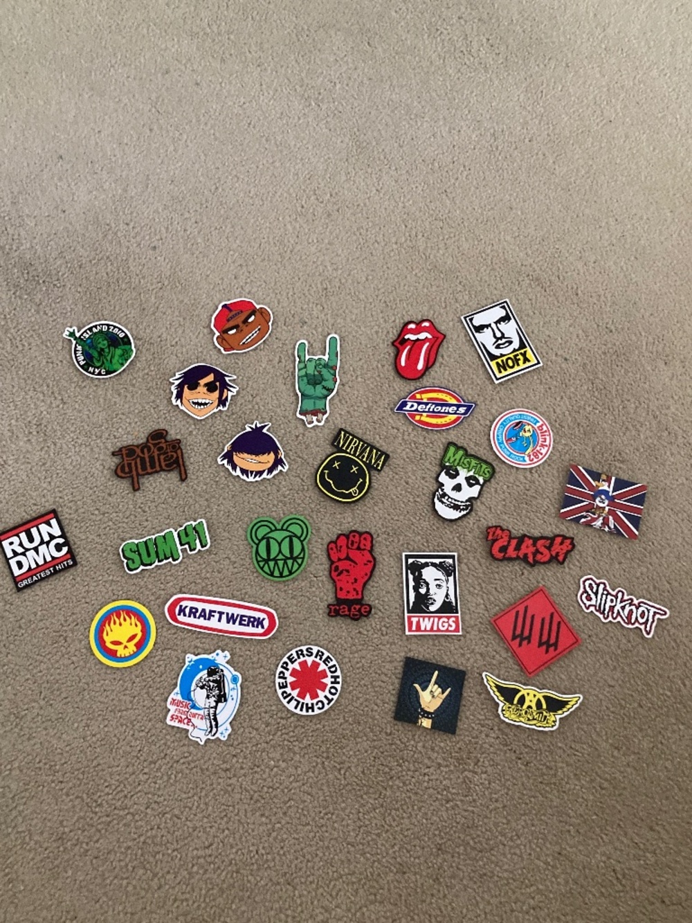 27 Piece Music Themed Stickers